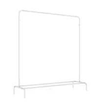 Вешалка для плечиков BOOMHOUSE GR-001 (в1500*ш1100*г400мм), металл, белая, 701435