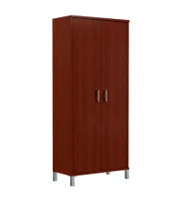 Шкафа высокий с глухими дверьми B 430.6 Бургунди 900х450х2054 
