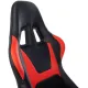 Кресло игровое Zombie Game Penta черный/красный эко.кожа с подголов. крестов. пластик. Фото товара с разных ракурсов.