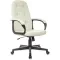 Кресло руководителя Бюрократ CH 002 слоновая кость OR-10 эко.кожа крестов. пластик главное фото в маленьком размере