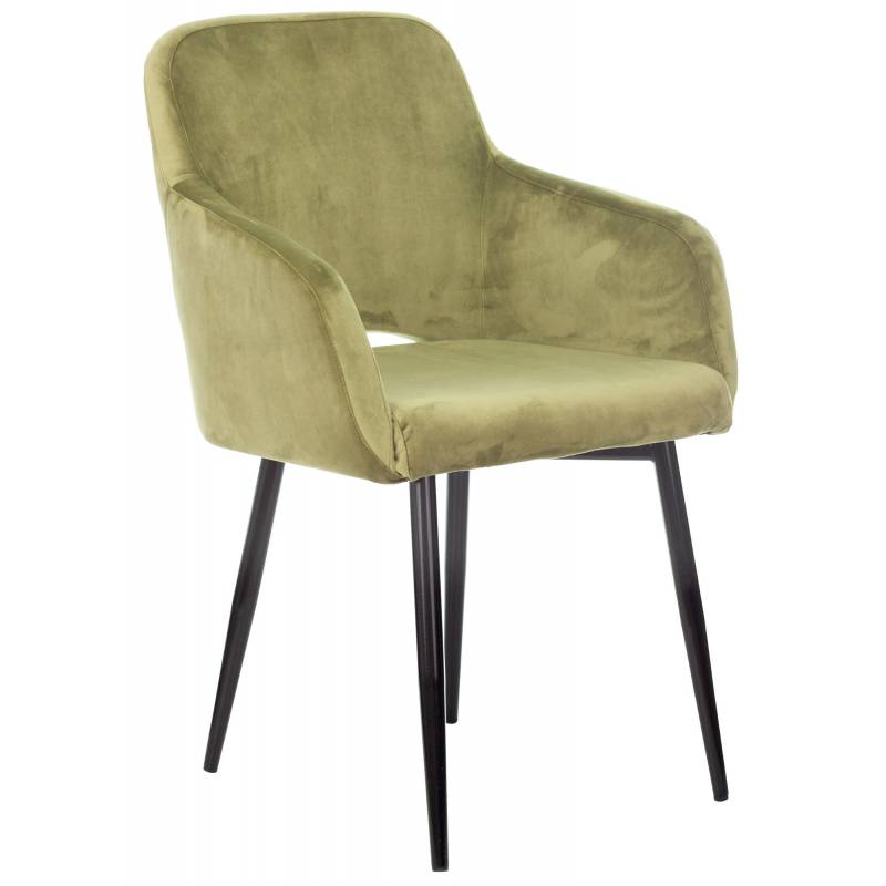 Кресло Бюрократ CH-380F фисташковый Italia 12 на ножках металл черный главное фото