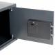 Сейф мебельный DASWERK (ДАСВЕРК) SC-250EL (250х350х250 мм), электронный замок, графит, 291343. Фото товара с разных ракурсов.